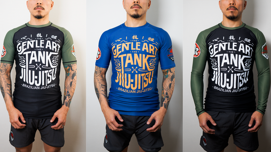 柔術防磨衣 - 心。技。體【限售60件】 | Jiujitsu rashguard - Mind-Technique-Body 【Limited 60pcs】